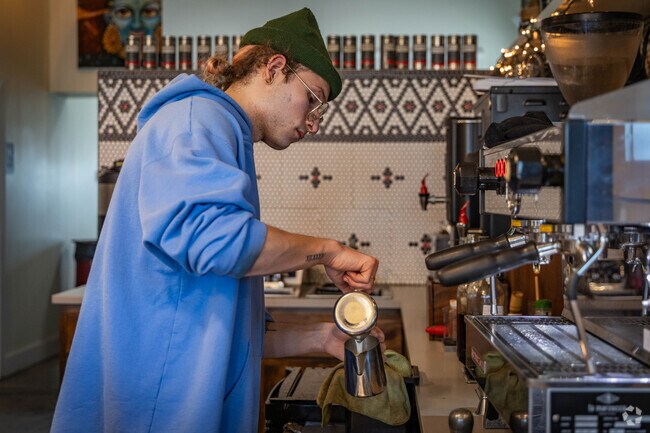 The Mason Mile features coffee shops such as Adesso Coffee in Mason.