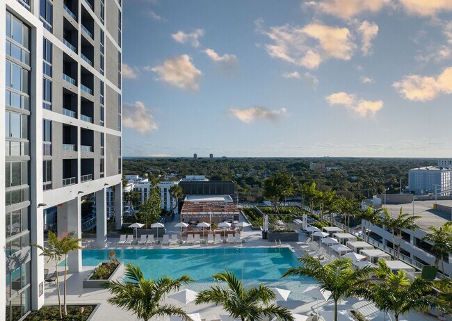 Unobstructed views of the Bay, Downtown, and Brickell