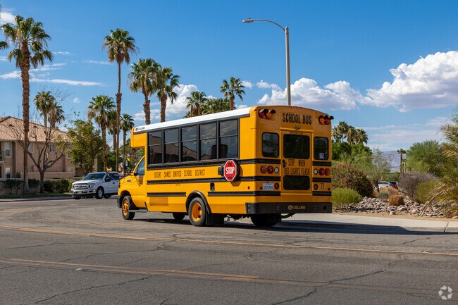 Safety and smiles, all aboard the Indian Ridge school bus.