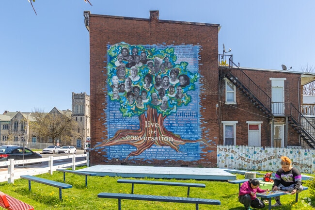 Completed in 2006 by artist Elody Gyecis, the 