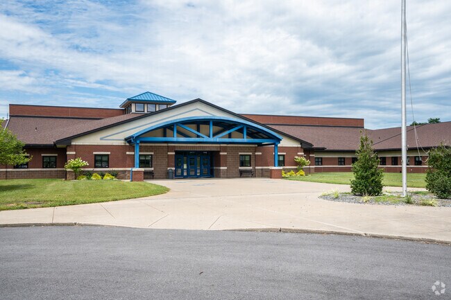 209 students attend Milton Elementary School in grades PK, K-5.