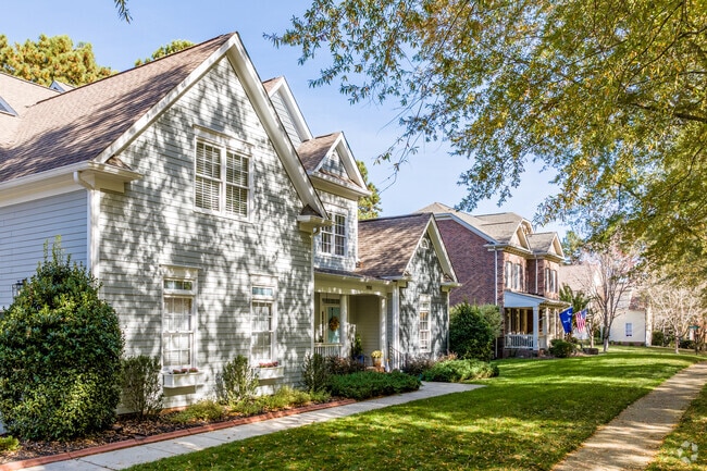 Tega Cay is known for its large desirable colonial style homes.