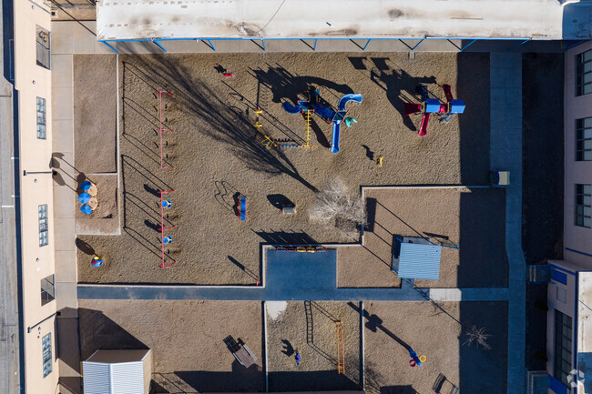 The playground at Raymond A. Gabaldon Elementary School.