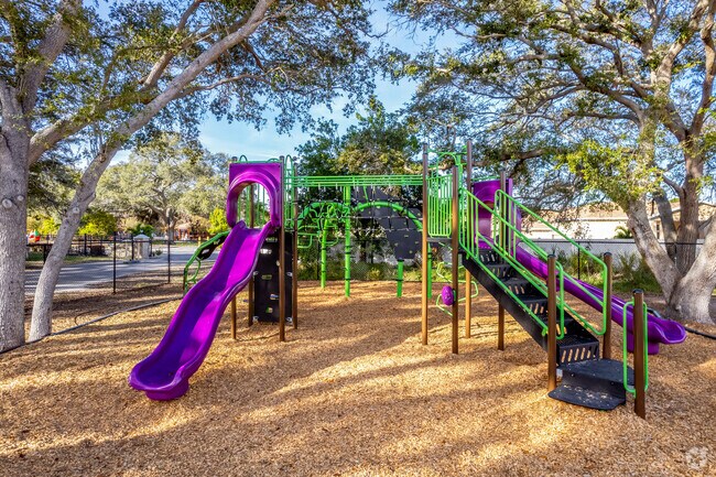 Kids will enjoy time on the playground during their breaks at Plato Academy of St.Petersburg.