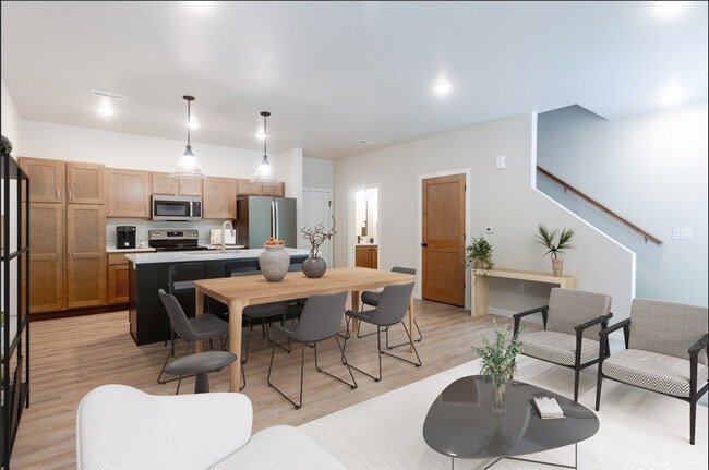 2 Bedroom Townhouse kitchen