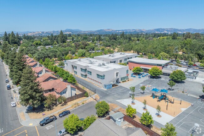 Roseland Creek Elementary School is a beautiful, state-of the art educational facility.