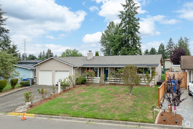 Rambler style homes are a common sight in the Meridian neighborhood in Kent.