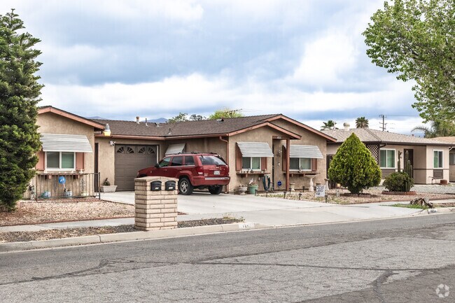 Valle Hermosa bungalows come attached at the garage and were built in the 1970s and '80s.