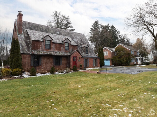 Loudonville is filled with many beautiful homes ranging from Tudors to colonial.