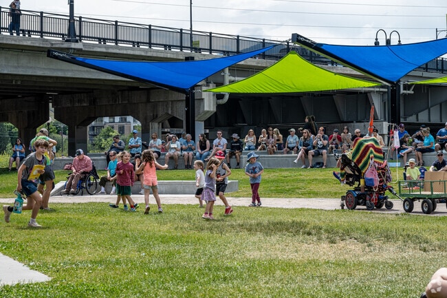 Pattee Canyon's residents gather at Caras Park for concerts in the park all summer long.