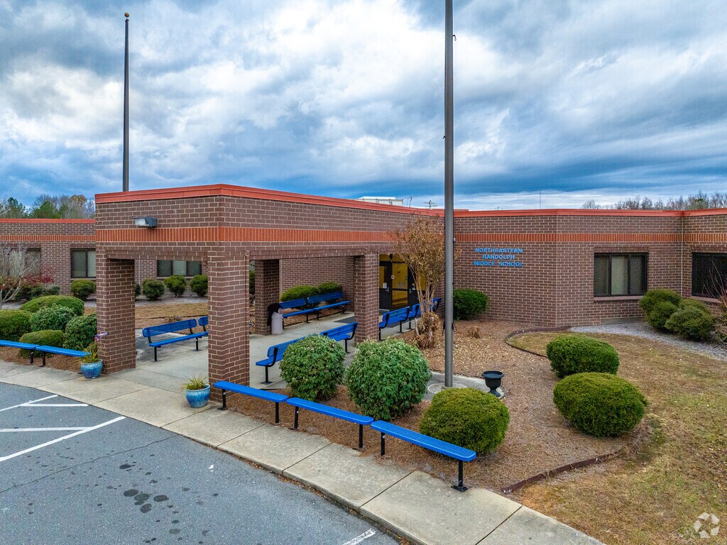 Northeastern Randolph Middle School serves almost 500 students in the Randolph County system.