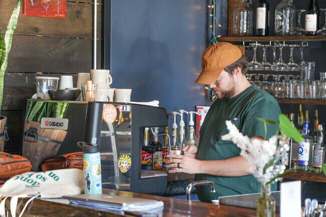 Locally owned coffee shops can be found throughout West Graceland.