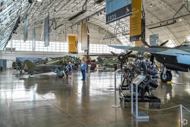 Spend the day at The Flying Heritage Combat Armor Museum near Lake Stickney.