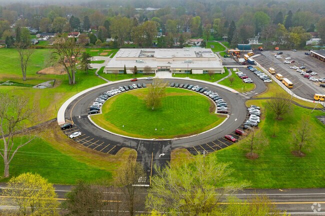 Long Branch Elementary is located North of the village of Liverpool.