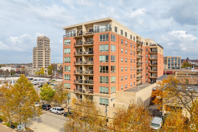 Condos can be found closer to the center of Downtown Elgin.