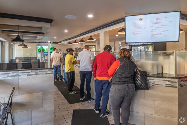 La Casa del Chimi comes alive with Downtown Reading residents during the busy lunch hours.