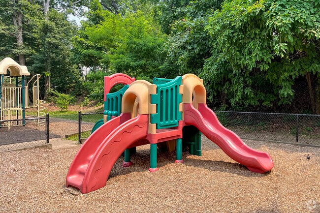 Bailey's Branch Park offers a small play place for toddlers.