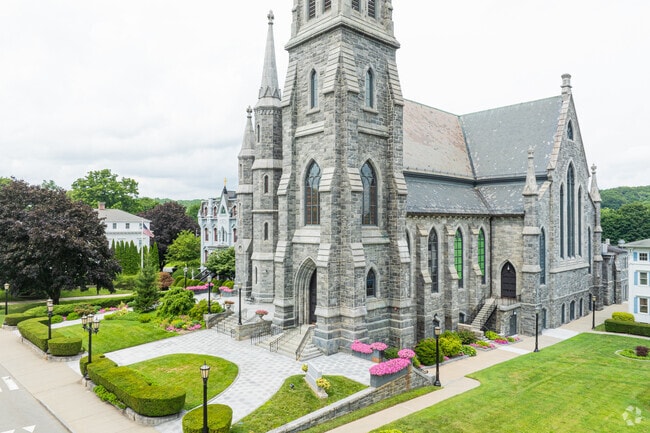 St. Patrick Cathedral School resides on site of the historic St. Patrick Cathedral.