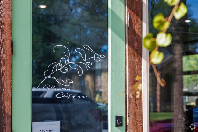 Pettaway Coffee is a local favorite for a cup of coffee or a quiet place to work in Downtown.