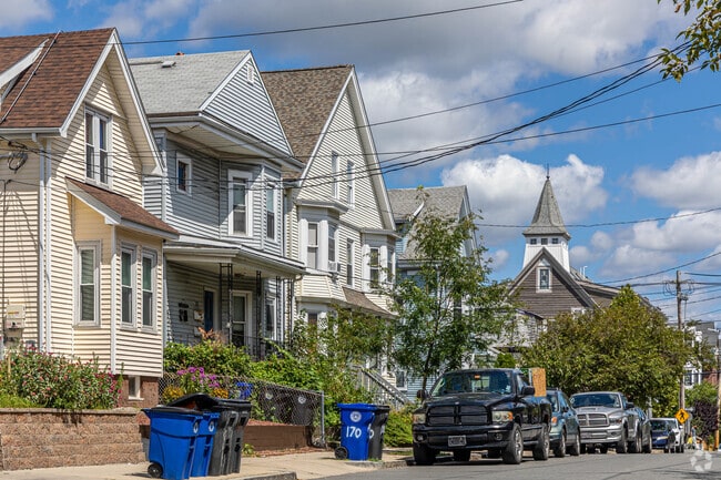 Victorian homes are common in historic Broadway.