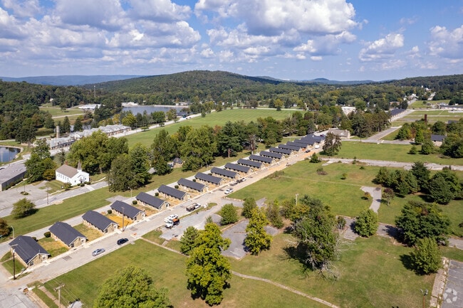 A recently premiered show on Paramount+, titled Special Ops: Lioness was filmed in Ft. Ritchie.