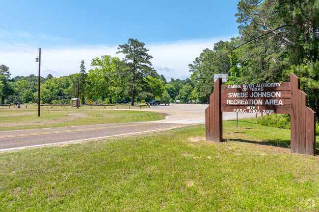 Swede Johnson Recreation Area near Stanley offers open green space for play and relaxation.
