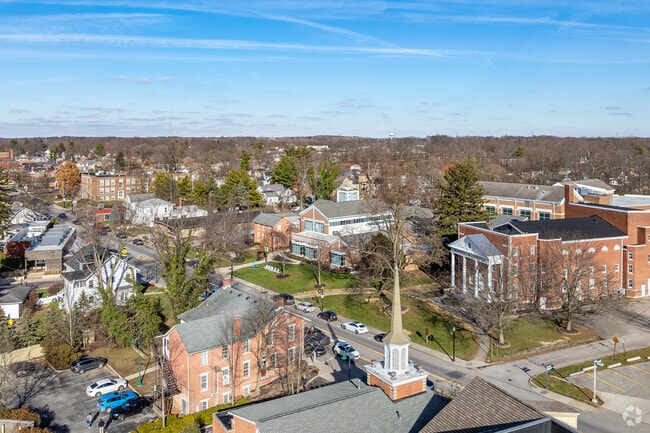 Westerville is a city 15 miles northeast of Columbus, Ohio.