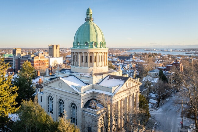 Soaring above College Hill, you can spot the iconic dome of The First Church of Christ.