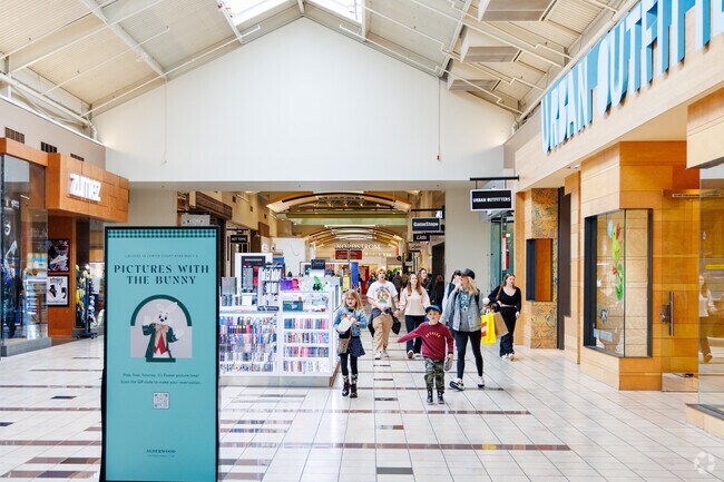 Alderwood Mall, located near Queensborough-Brentwood, offers extensive shopping opportunities.