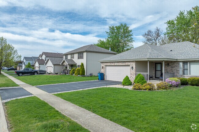 New traditional and ranch style homes in Bradley are priced between $150,000 and $450,000.