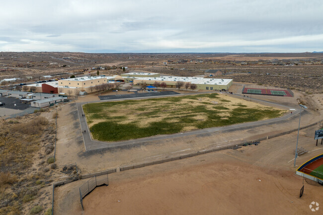 Eagle Ridge Middle School sits near central Rio Rancho.