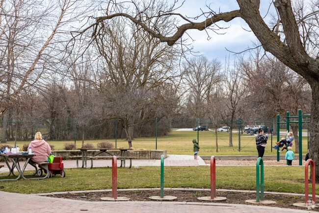 Playgrounds at Julia Davis Park provide hours of fun for young families.