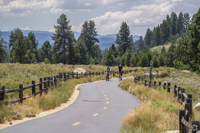The Legacy Trail is a bike path many locals will use to commute from Glenshire-Devonshire.