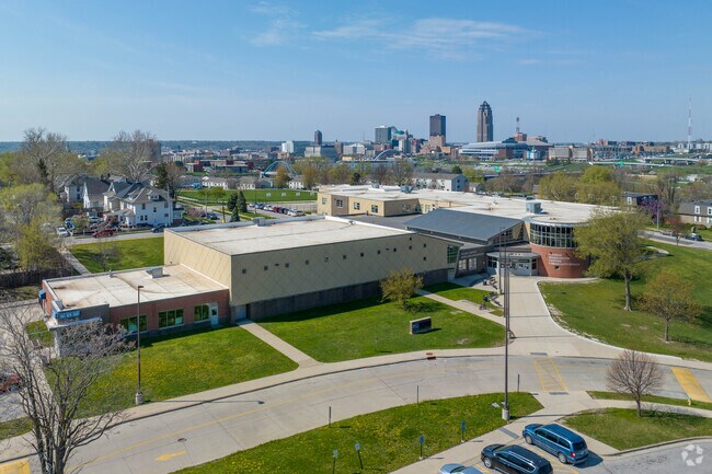 The George Washington Carver Community School serves Capitol Park and surrounding communities with an excellent 12:1 student-to-teacher ratio