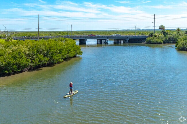 Central Beach offers many locations for kayaking or paddle boarding.