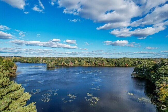 Charles River separates the town of Waltham and the village of Angleside.