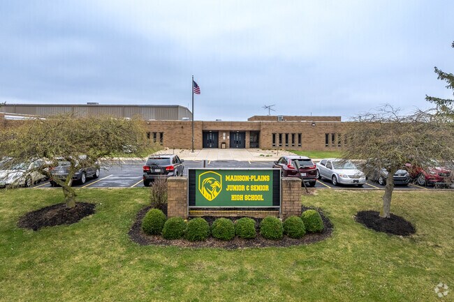 Madison-Plains Junior High School is located in Madison County, London Ohio.