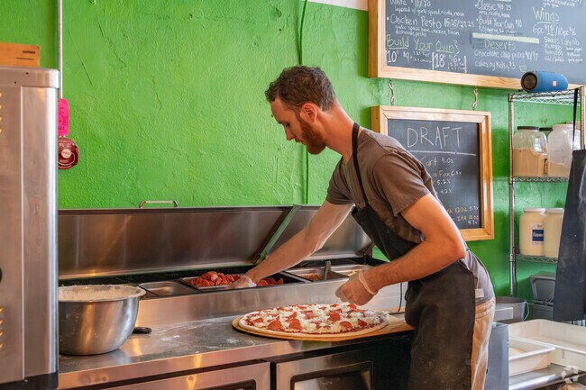 Garland Hill residents can visit Vitos Pizza on Fifth Street.