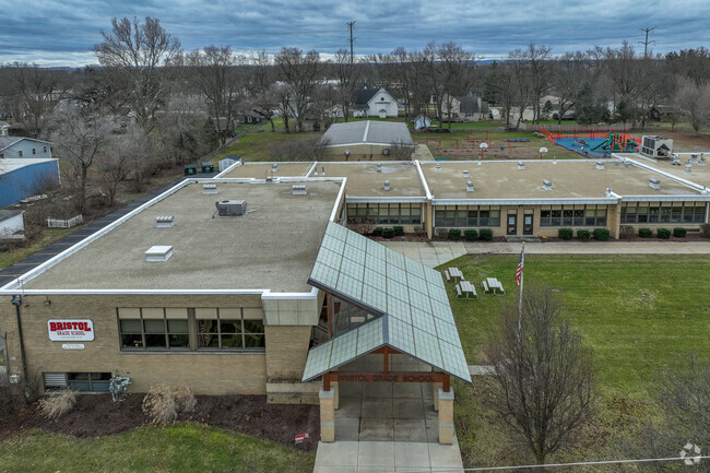 Bristol Grade School enrolls over 200 students.