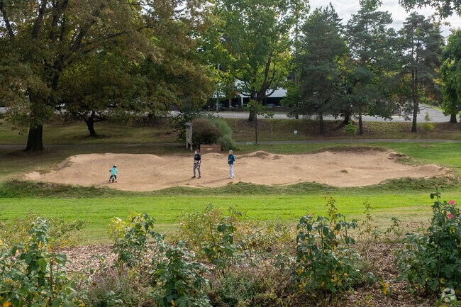 Ventura Park sits just north of the Mill Park neighborhood and offers a dirt bike course.