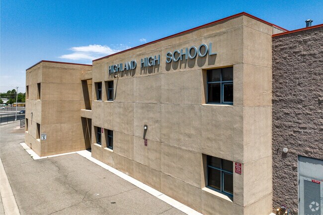 Highland High is a public school in the Fairground area.