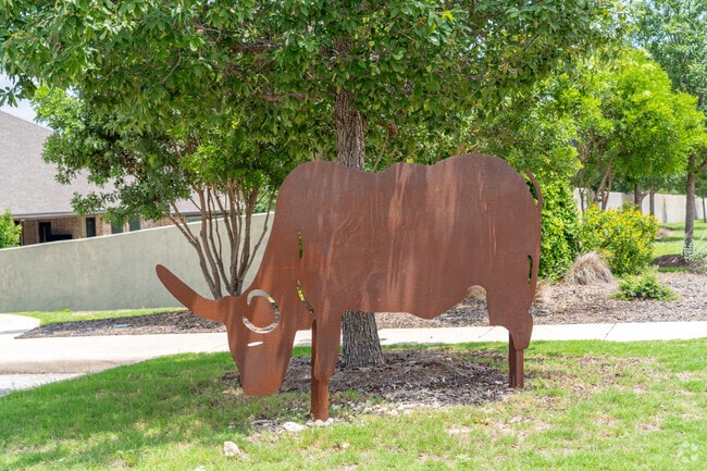 Spot whimsical cow murals around Fronterra at Westpointe—adding playful art to morning strolls and sunny strolls through the neighborhood.