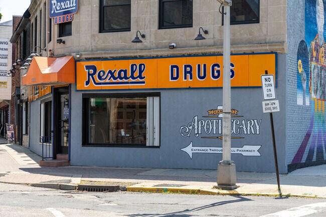 Rexall Drugs is a long time pharmacy in the Parkside neighborhood.