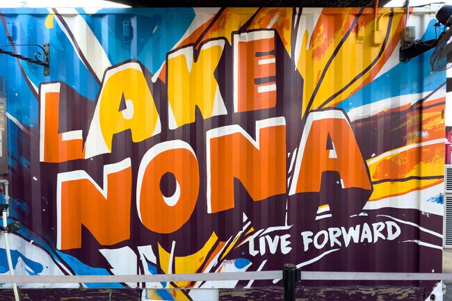 Lake Nona is a popular hub for locals in the greater Orlando area.