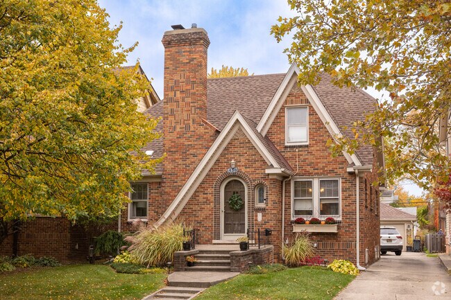 Classic brick Tudors can be found in almost every corner of Grosse Pointe Farms.