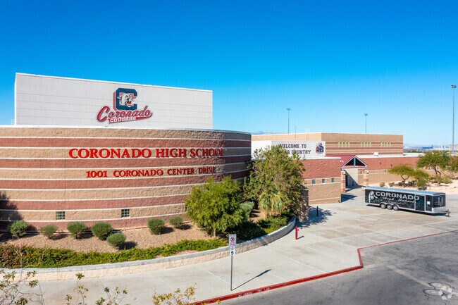 Coronado High School - school sign