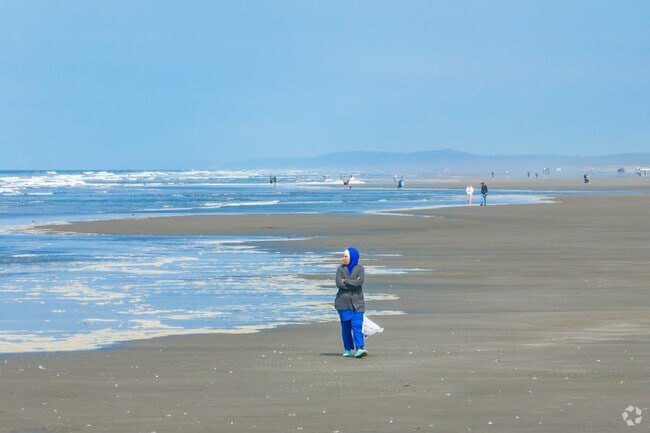 Go for a morning walk to start the day with some sunshine in Copalis Beach.