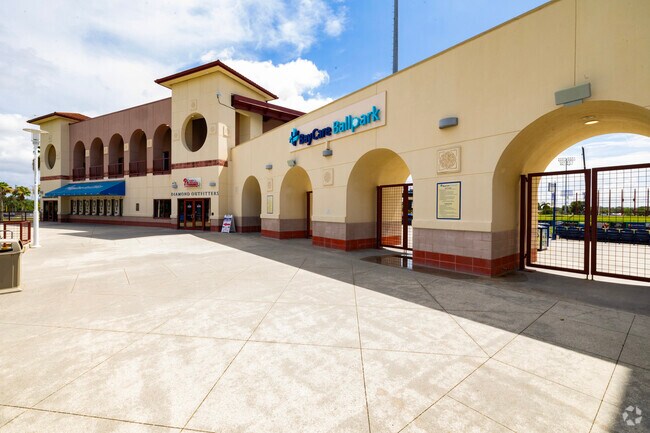 BayCare park is home to the Philadelphia Phillies Spring Training.