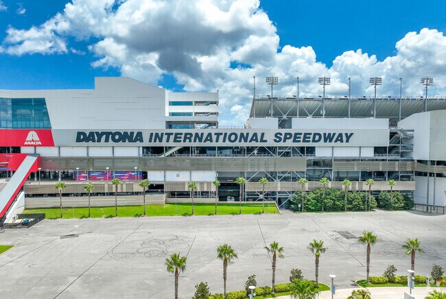 The Daytona International Speedway, in Daytona, is just minutes from Broken Bow Estates.