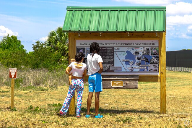 The Marshall Hampton Reserve is 2 ½ miles NW of Sun Ridge and offers a great spot for hikers.